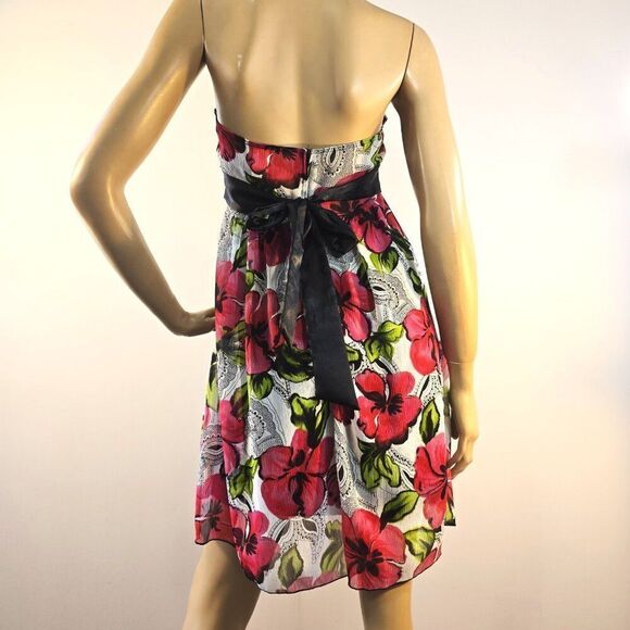 Twik Simons Mini Tube Dress Youth Size Large Vintage Y2K 90s Strapless USA Made - Picture 6 of 8